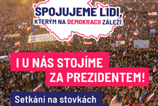 V Kolíně proběhne shromáždění na podporu demokratických hodnot a prezidenta České republiky